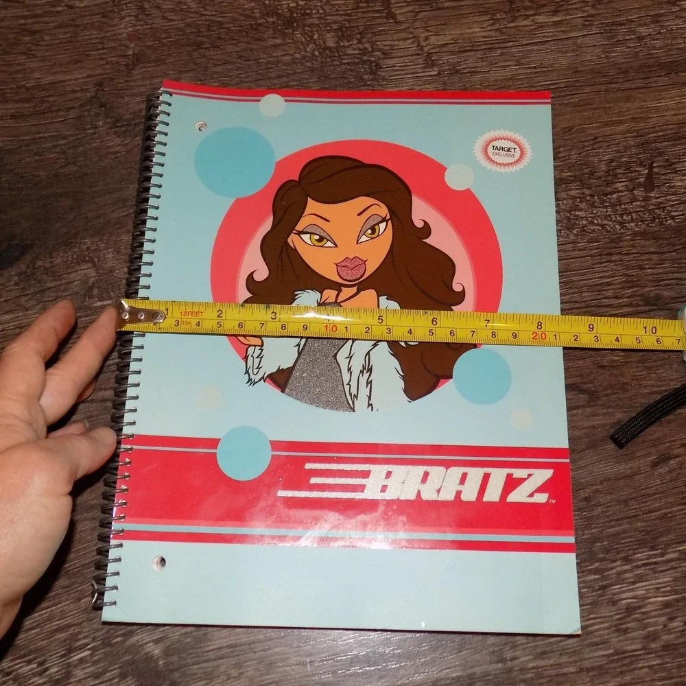 Bratz Spiral Notebook Yasmin Target Exclusive Blue Red Good Y2K Stationery